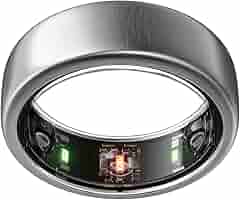 Oura ring Gen3 ブラッシュドチタン サイズ10 Amazon.com: Oura Ring Gen3 Horizon - Brushed Titanium - Size